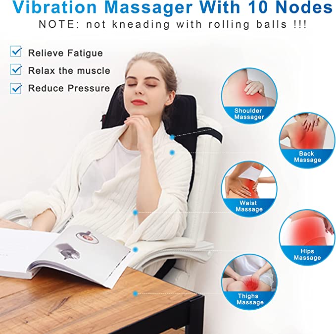 Luxury Car Seat Massager Pad - Best Rated Massage Cushion