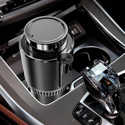 Insulated Heated and Cooled Car Cup Holder