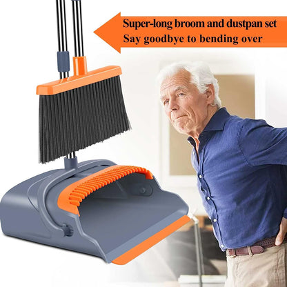 Easy Sweep Broom And Dust Pan Set