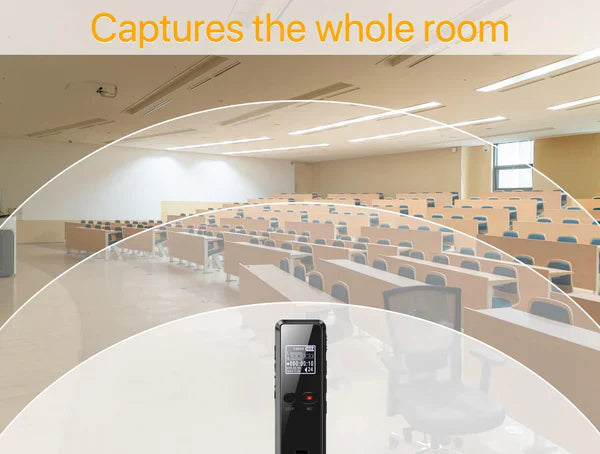 Compact Digital Audio Recorder with Speaker