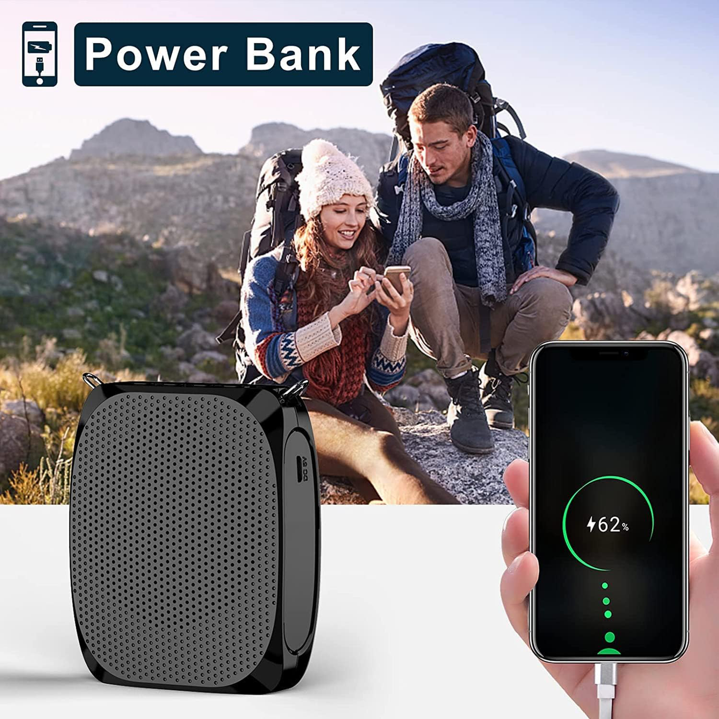 Portable Vocal Booster For Seniors And Instructors