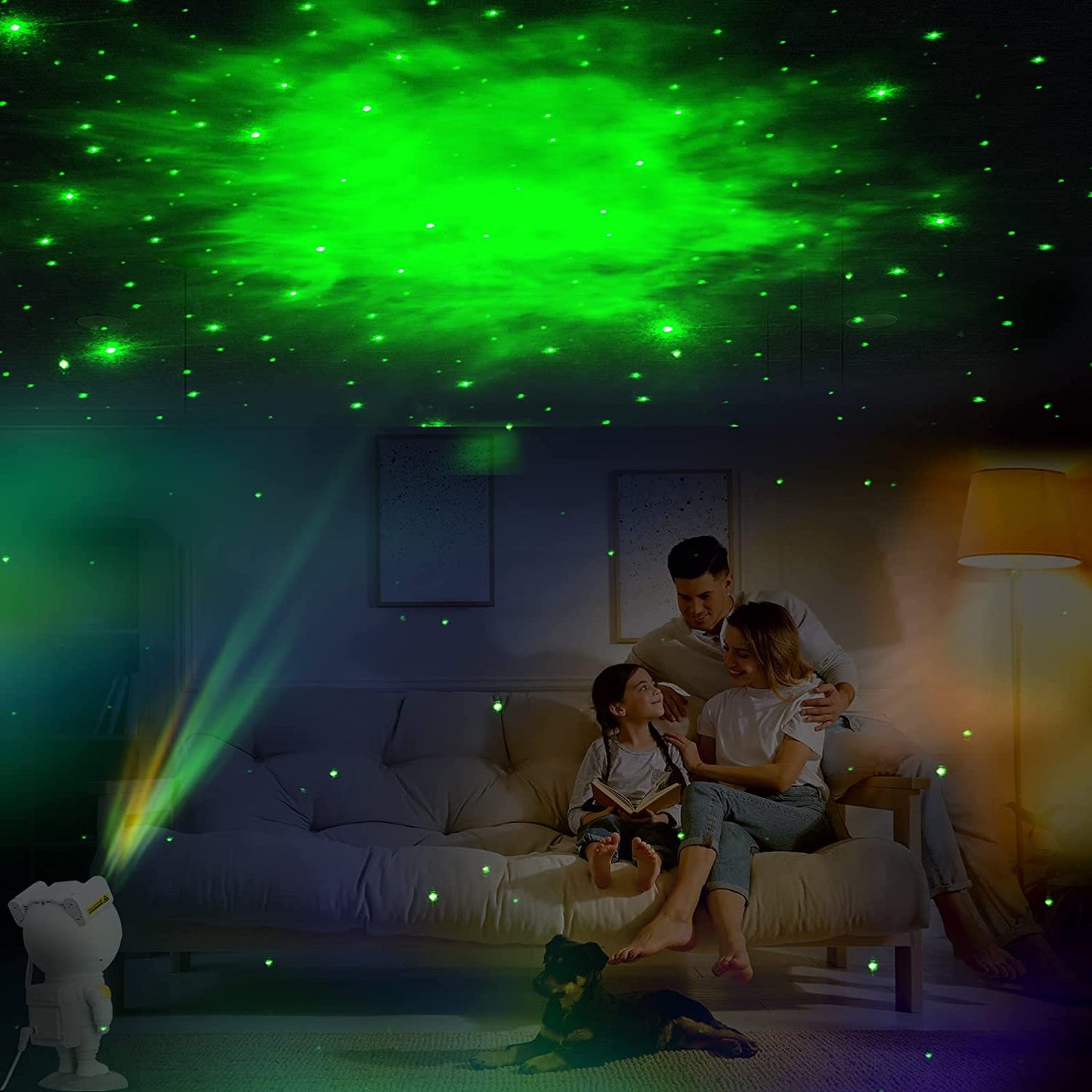 Cosmic Star Night Light Projector with Remote