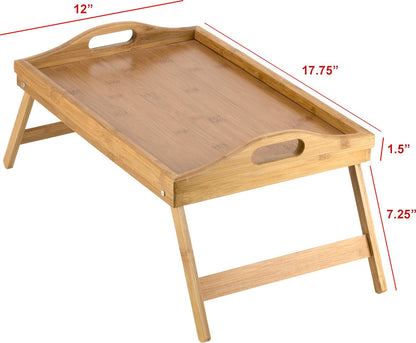 Portable Laptop Desk with Collapsible Legs