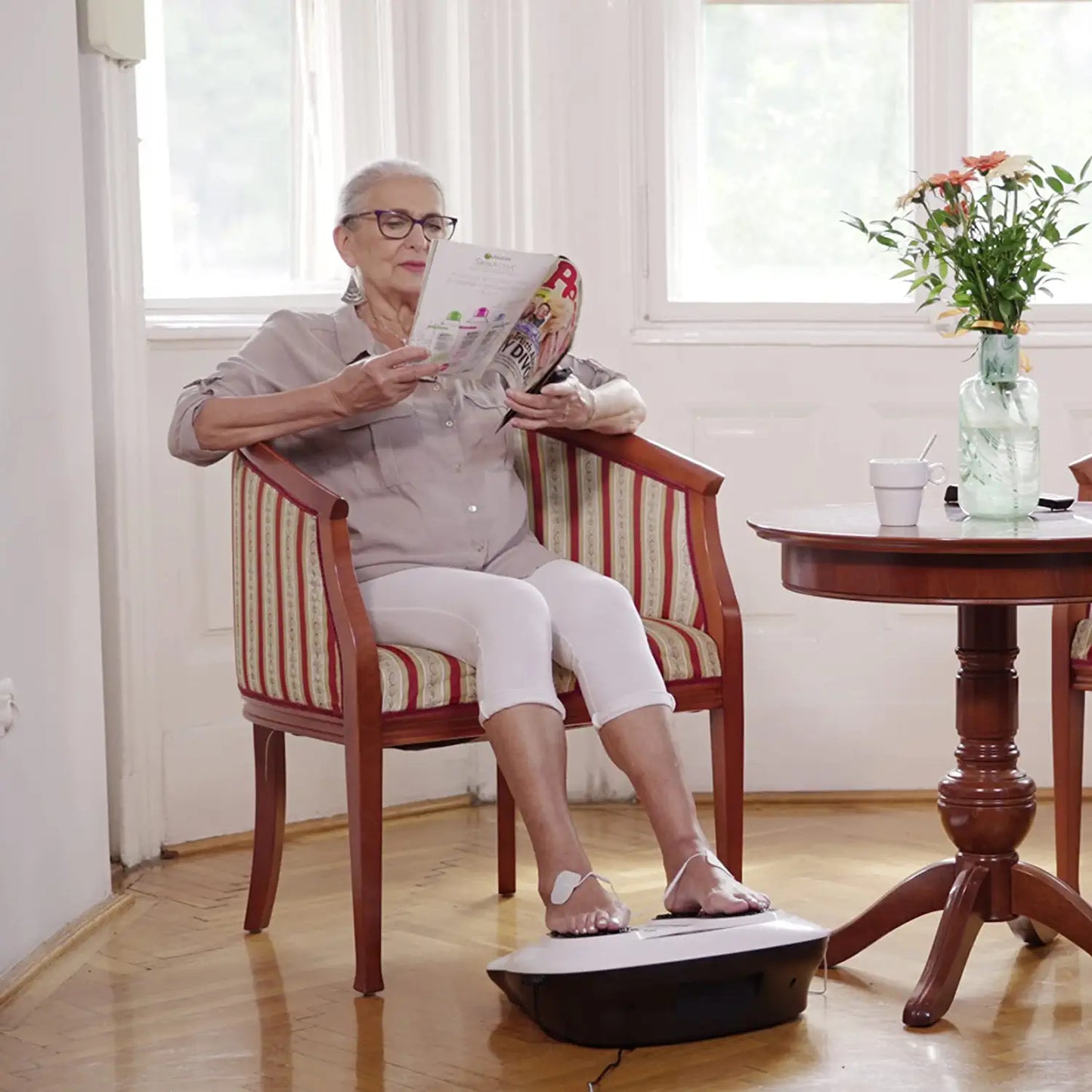 Warm Deep Tissue Electric Foot Massager