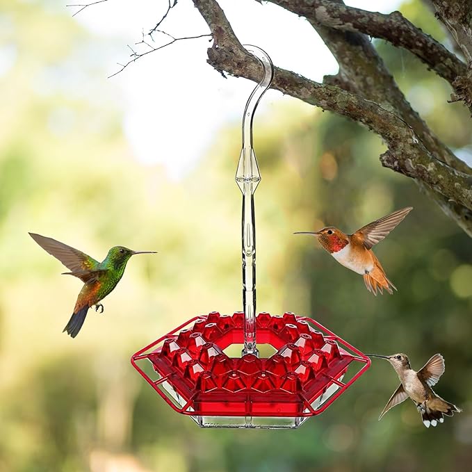 Easy Clean Hummingbird Feeder with 30 Feeders - Halri