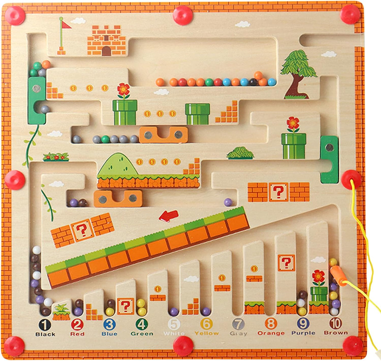 Fun Learning Maze Board for Kids - Halri