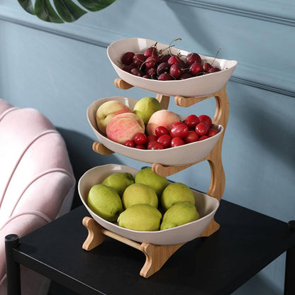 Space Saving Fruit Stand for Kitchen Countertop