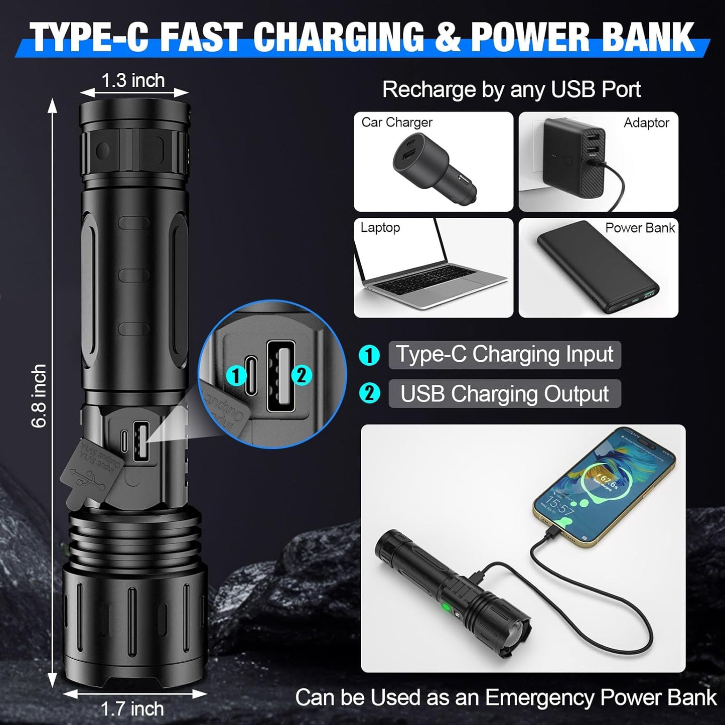 Super Bright LED Torch Light