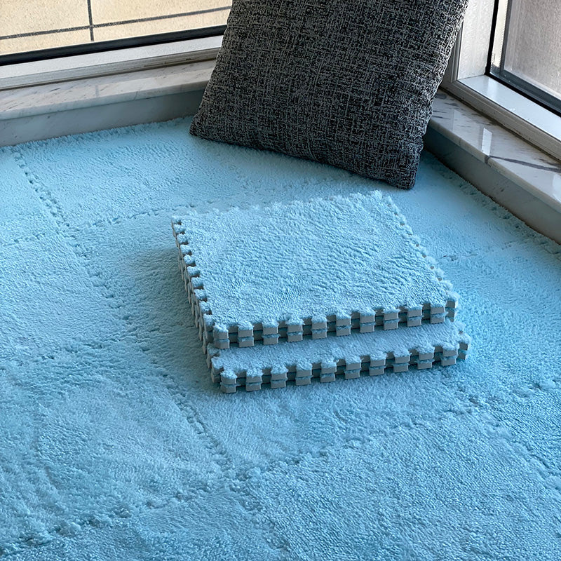Easy Install Square Carpet Tiles for Bedroom Floors
