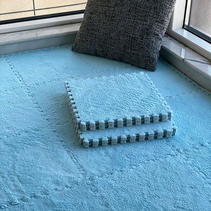 Easy Install Square Carpet Tiles for Bedroom Floors