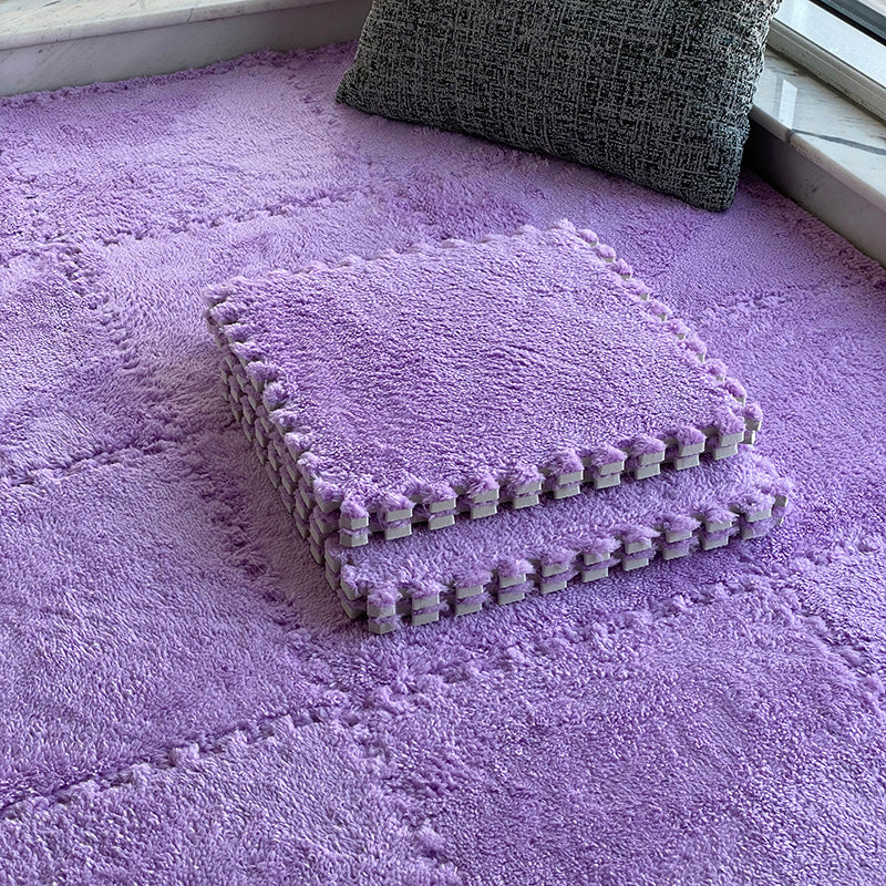 Easy Install Square Carpet Tiles for Bedroom Floors