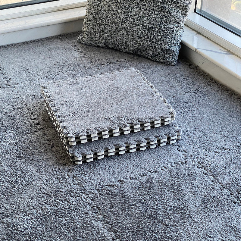 Easy Install Square Carpet Tiles for Bedroom Floors