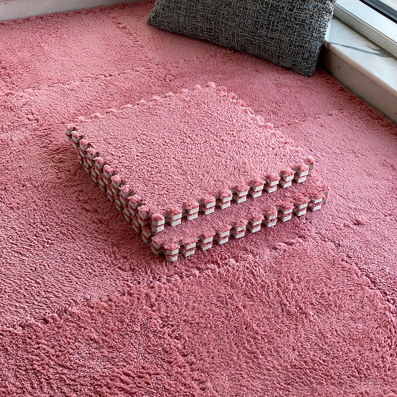 Easy Install Square Carpet Tiles for Bedroom Floors
