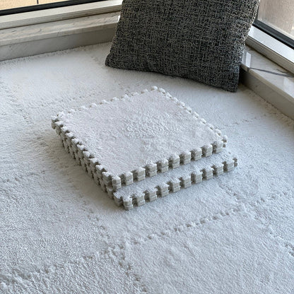 Easy Install Square Carpet Tiles for Bedroom Floors