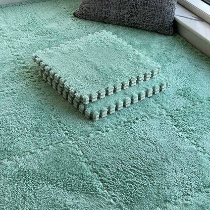 Easy Install Square Carpet Tiles for Bedroom Floors