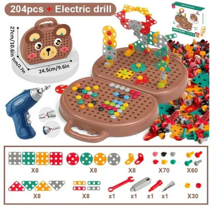 Kids Power Drill Play Tool Set - Befez