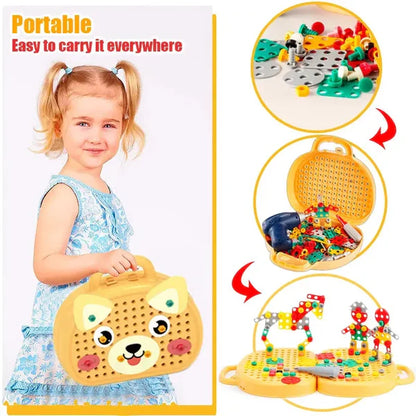 Kids Power Drill Toy Tool Kit