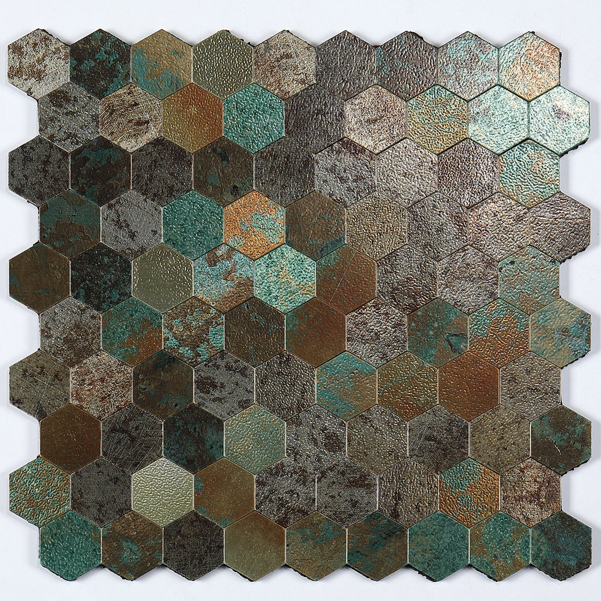 Easy Install Metallic Mosaic Wall Tiles