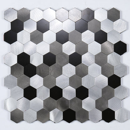 Easy Install Metallic Mosaic Wall Tiles
