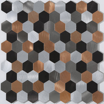 Easy Install Metallic Mosaic Wall Tiles