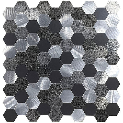 Easy Install Metallic Mosaic Wall Tiles