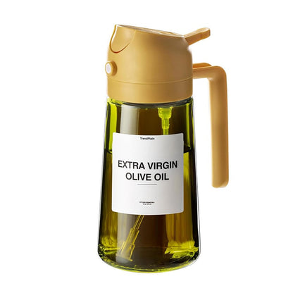 Premium Glass Oil Spray Bottle Dispenser