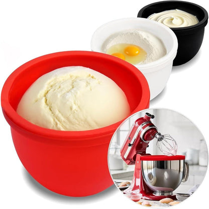 Non-Stick 5QT Silicone Mixer Bowl Insert