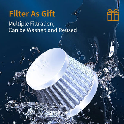 Portable Rechargeable Vacuum for Car and Home Use