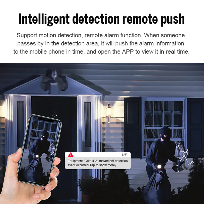 Compact Motion Alert Wireless Night Vision Security Cam - Halri