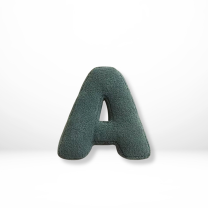 Soft Velvet Alphabet Pillow With Letters A-Z - Halri