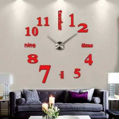 Modern Quartz Silent Wall Clock