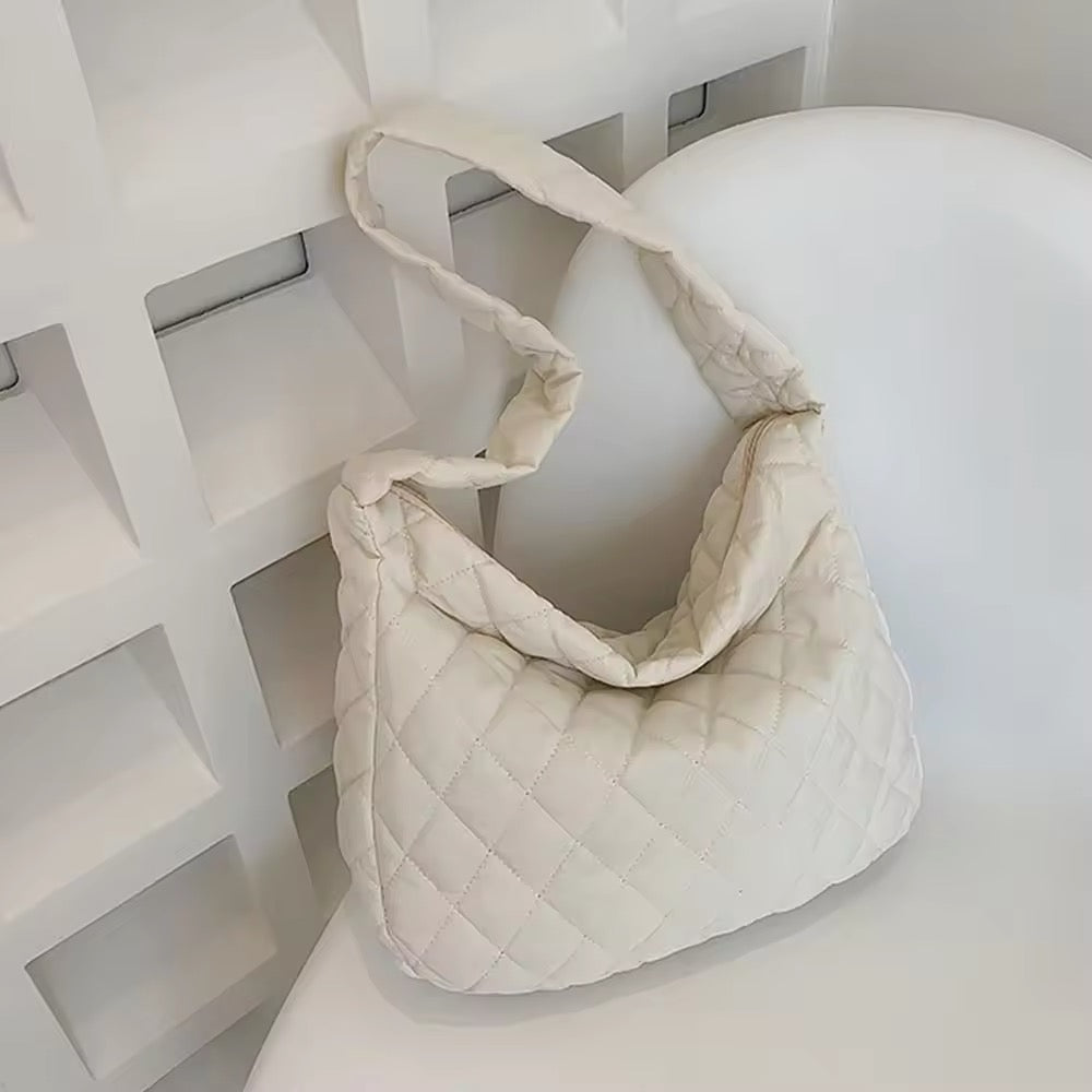 Comfy Large Padded Crossbody Tote Bag