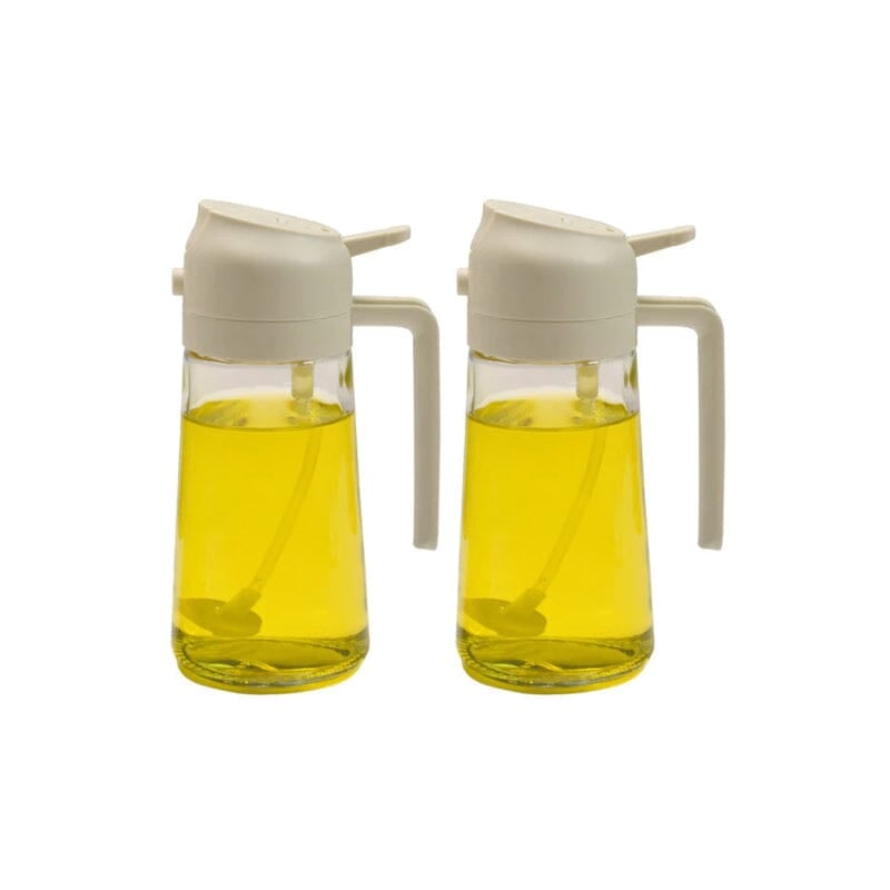 Premium Glass Oil Spray Bottle Dispenser