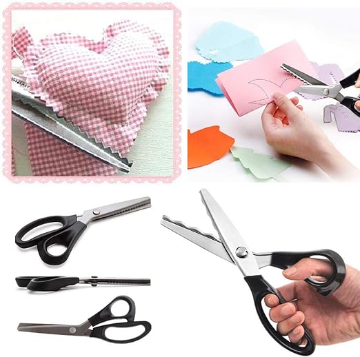 Premium Pinking Scissors with Wavy Blades