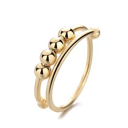 Comfort Fit 4 Bead Stress Relief Ring