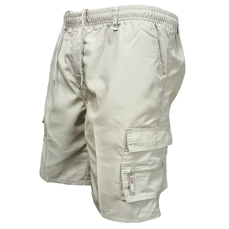 Comfortable Men's Relaxed Fit Cargo Shorts with Multiple Pockets