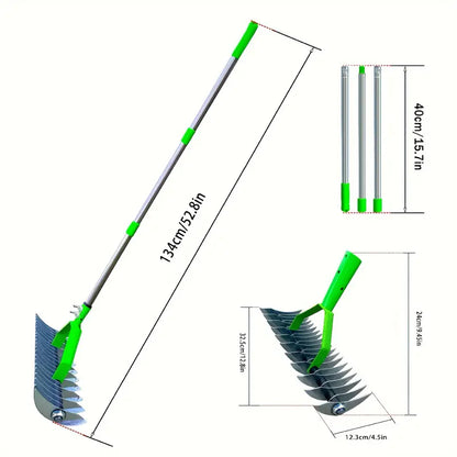 Effective Lawn Rake for Dead Grass Removal