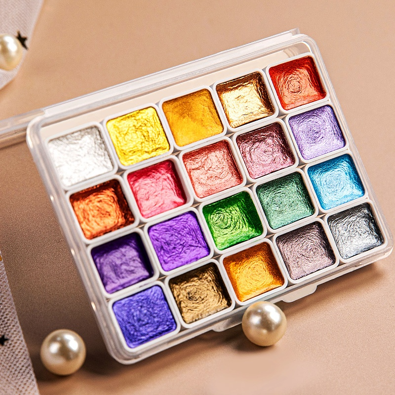 Vibrant Colorful Glitter Nail Polish - Halri