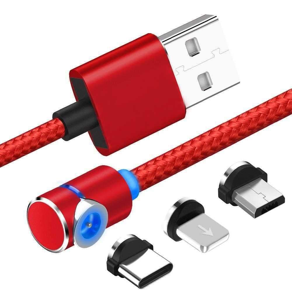 Flexible 360 Degree Magnetic Phone Charger Cable