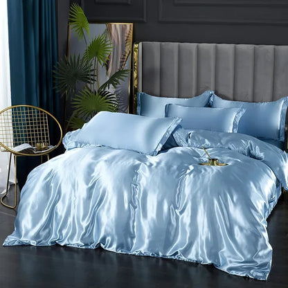 Soft Silk Satin Bedding Set