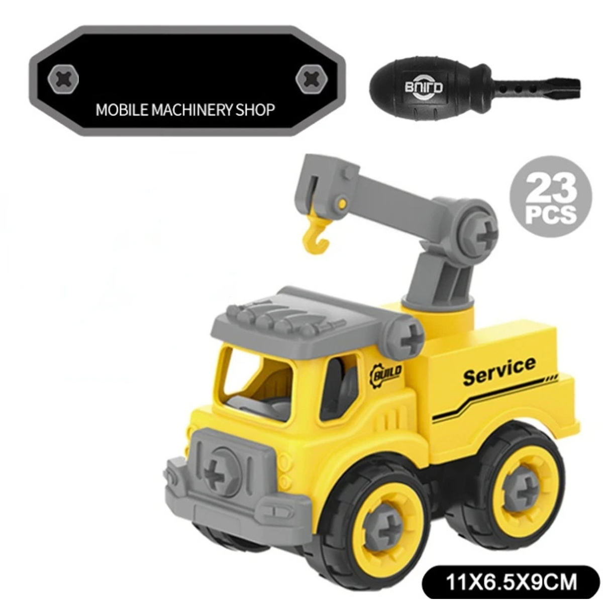 Fun Kids Construction Play Set with Trucks and Vehicles