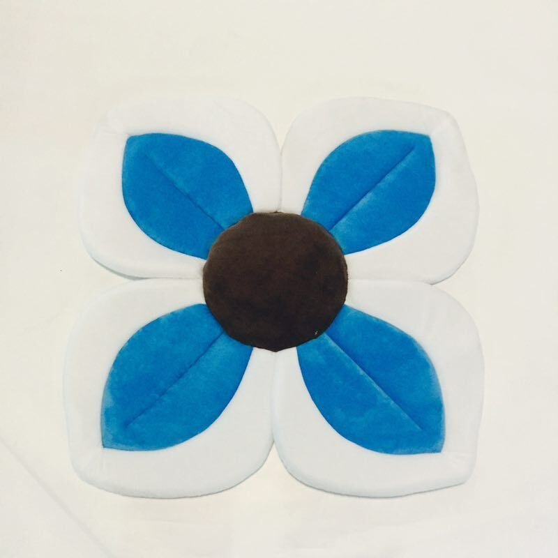 Soft Flower Baby Bath Mat - Non Slip Bathing Pad