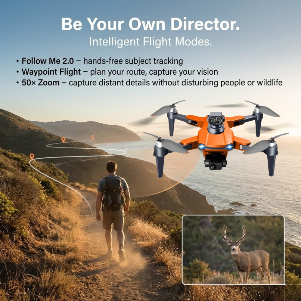 High Tech 8K GPS Drone with Dual HD Cameras