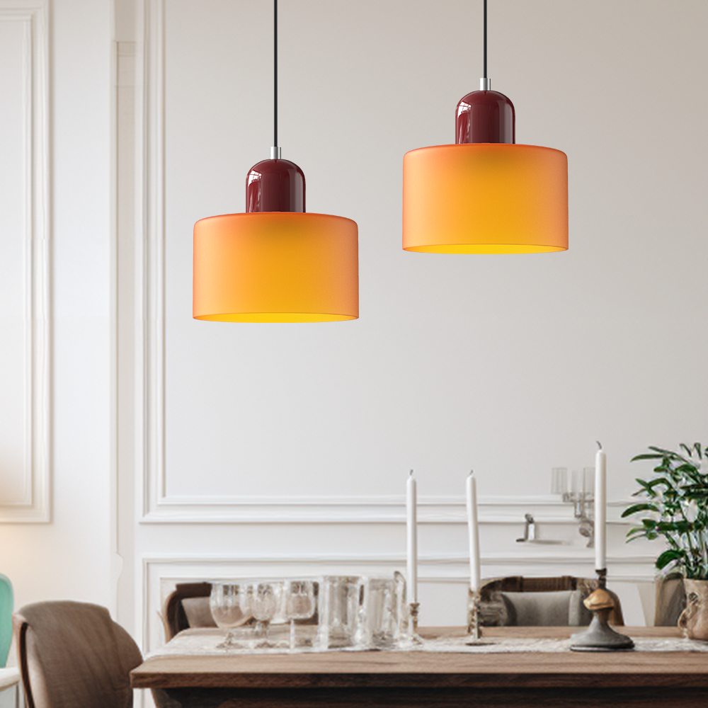 Mini Glass Drop Ceiling Lamp - Halri