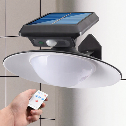 Bright Solar Powered Outdoor Security Light