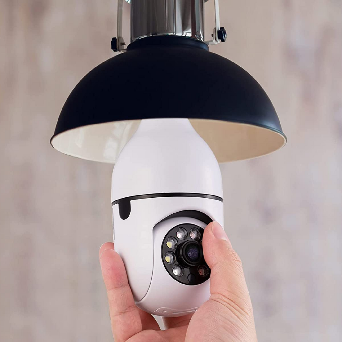 Wireless Home Security Camera Light Bulb