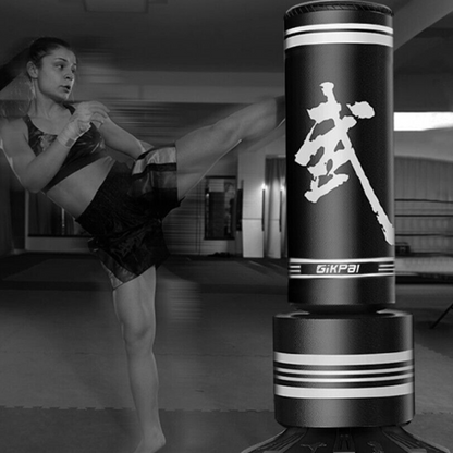 Tall Commercial Grade Punching Bag Workout Set 67