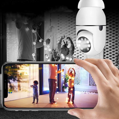 Wi-Fi Home Outdoor Smart LED Security Light Camera