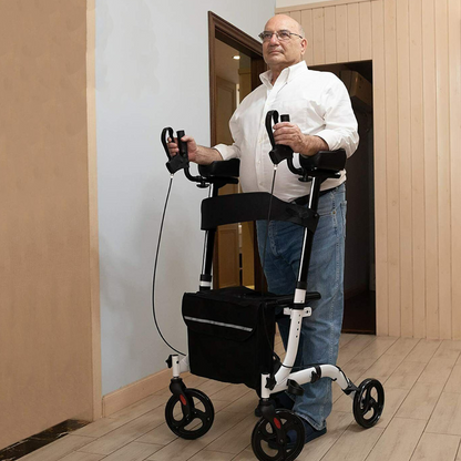 Easy Fold Walking Aid Rollator Walker With Seat - Halri