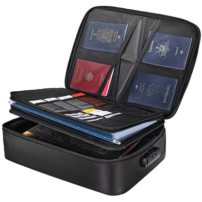 Durable Water Resistant File Storage Bag